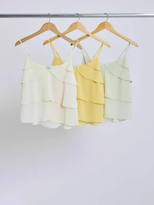 ALCINHA CHIFFON DET. CAMADAS