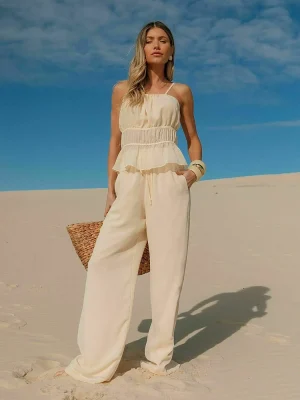 CALCA CHIFFON C/ ELASTICO