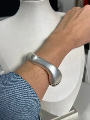BRACELETE PRATA ESCOVADO