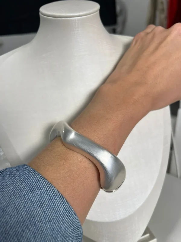 BRACELETE PRATA ESCOVADO - Imagem 3