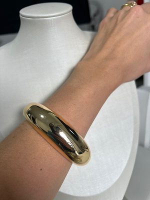 BRACELETE DOURADO LISO