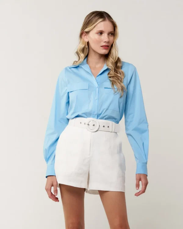 CAMISA TRICOLINE BOLSOS FRENTE - Imagem 6