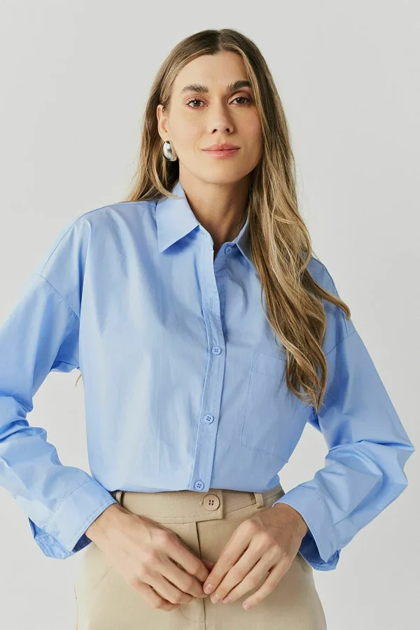 CAMISA ALF PAPER OVER COM BOLSO