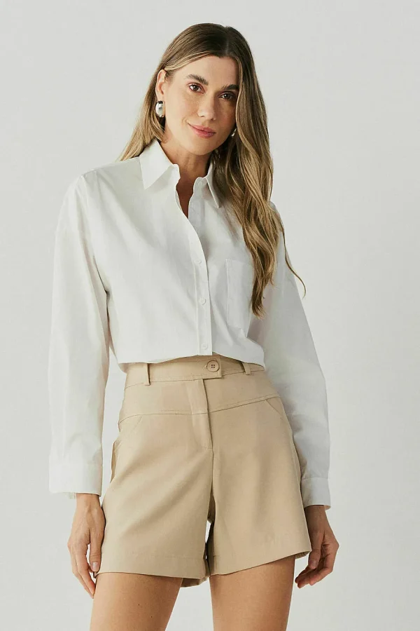 CAMISA ALF PAPER OVER COM BOLSO - Imagem 6