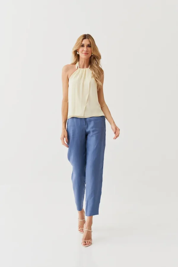 BLUSA CREPE DUPLA FRENTE UNICA - Imagem 7