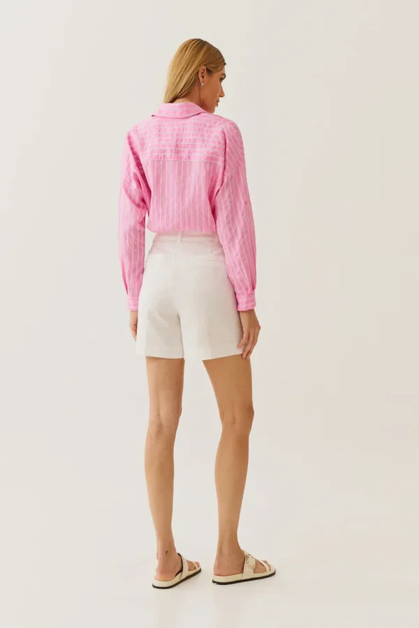 CAMISA TEXTURA LISTRA BASICA - Imagem 4