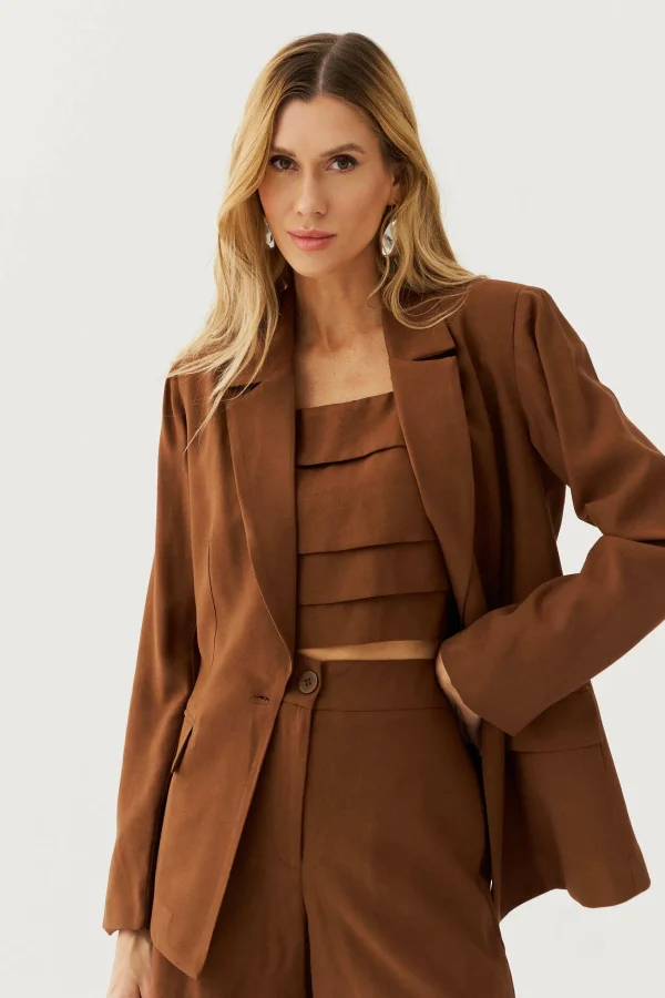CONJ ALF VISC TOP SHORT E BLAZER - Imagem 6