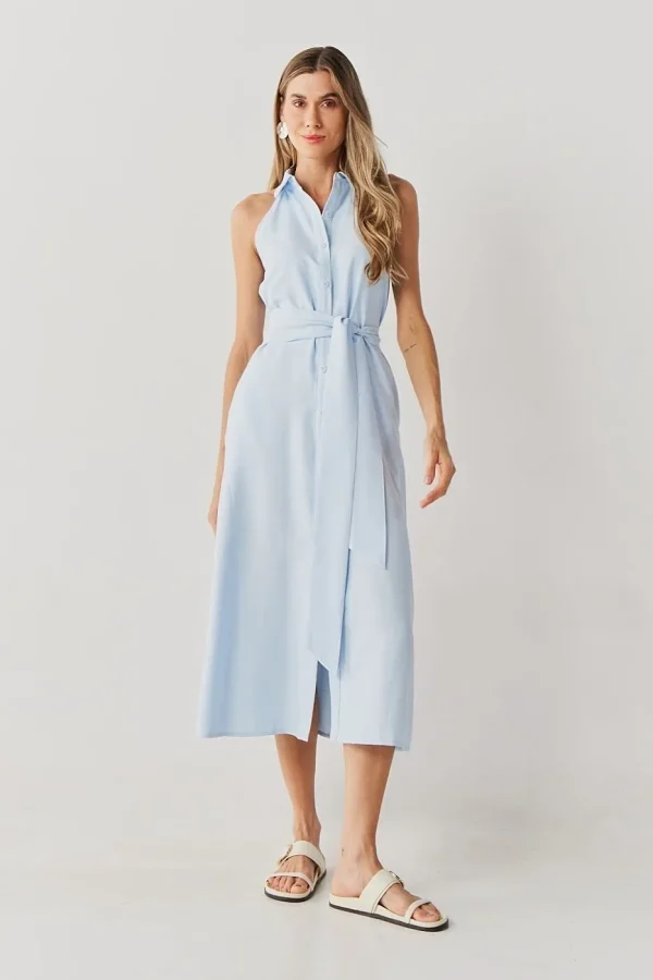 VEST MIDI ALF VISCOSE CAVA AMERICANA - Imagem 6