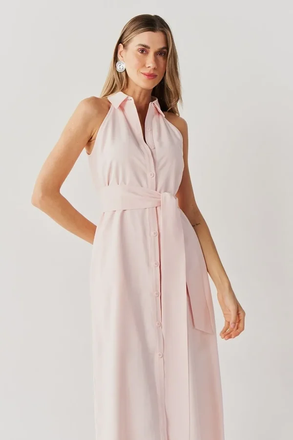 VEST MIDI ALF VISCOSE CAVA AMERICANA - Imagem 2