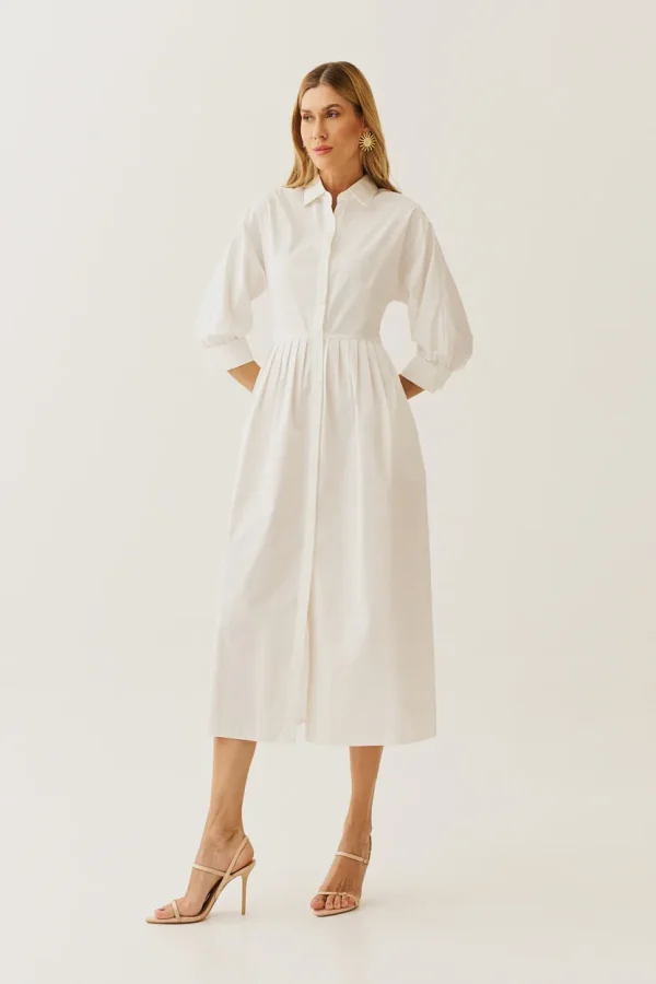 VEST CHEMISE MIDI TRICOLINE PREGAS - Imagem 5