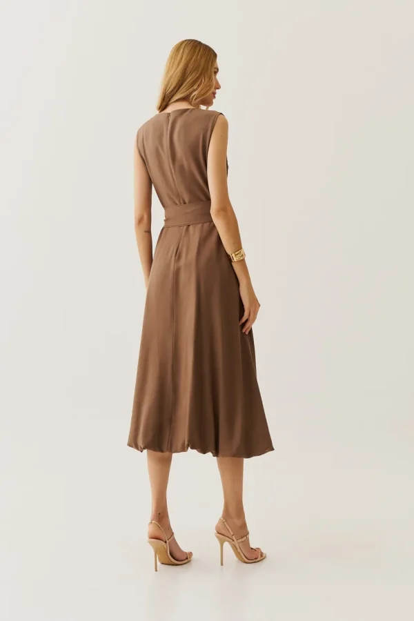 VESTIDO ALF VISC MIDI BALONE FAIXA - Imagem 7