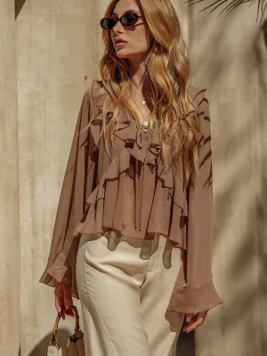 BLUSA DEC/V.BABADO