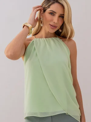 BLUSA DUPLA PÉTALA