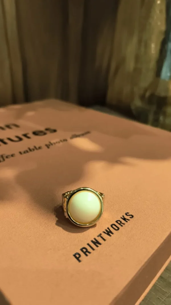 ANEL DOURADO OFF WHITE