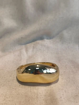 BRACELETE DOURADO ONDULADO