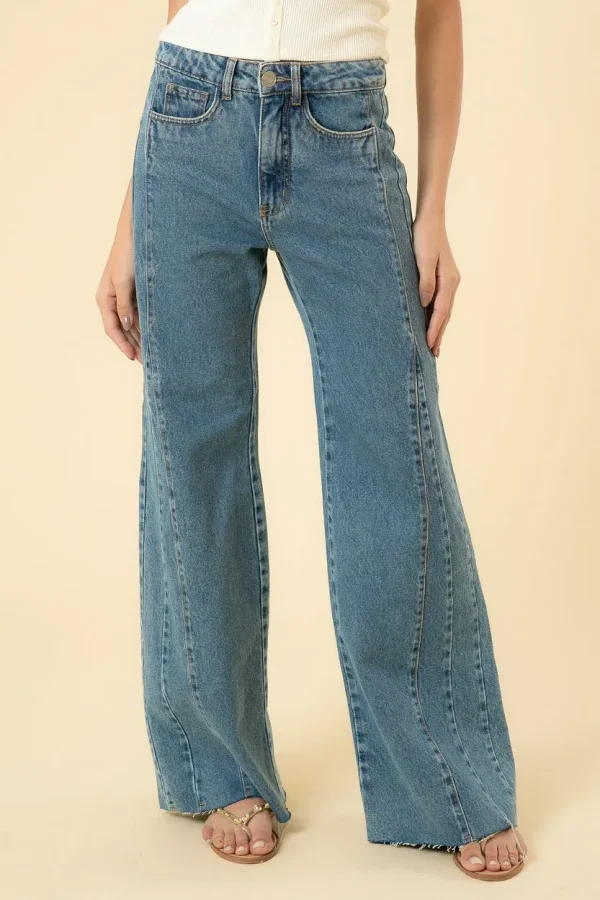 CALÇA FLARE RECORTES - Imagem 2