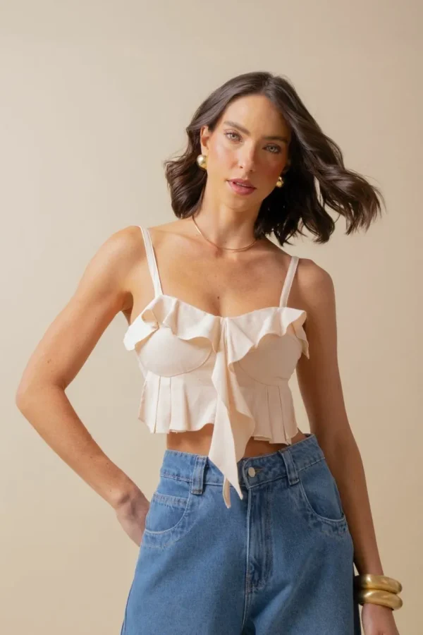CROPPED BABADOS LINA - Imagem 5