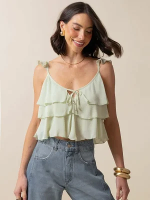 BLUSA BABADO AVA