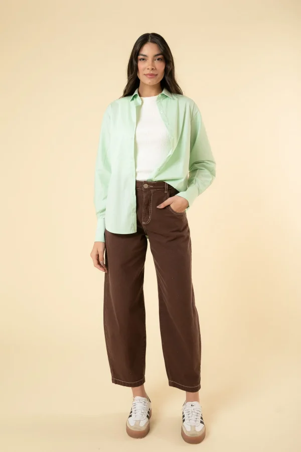 CAMISA RECORTES GRID - Imagem 5