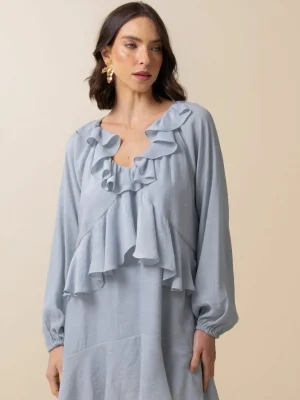 VESTIDO MANGA LONGA ORCHID