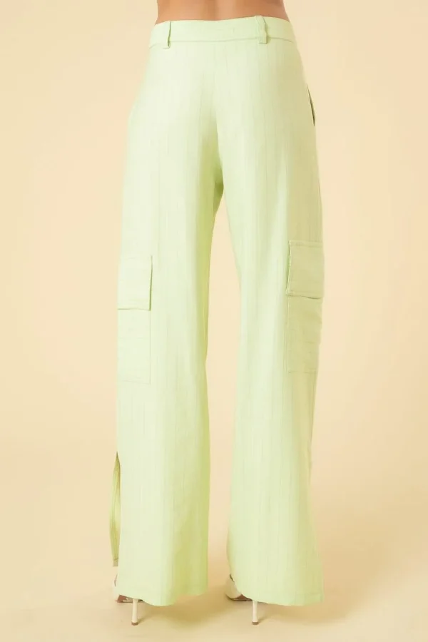 CALÇA MEL RISCA DE GIZ - Imagem 2