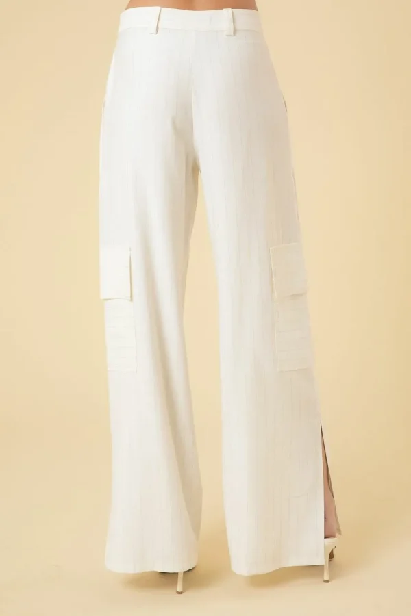 CALÇA MEL RISCA DE GIZ - Imagem 4