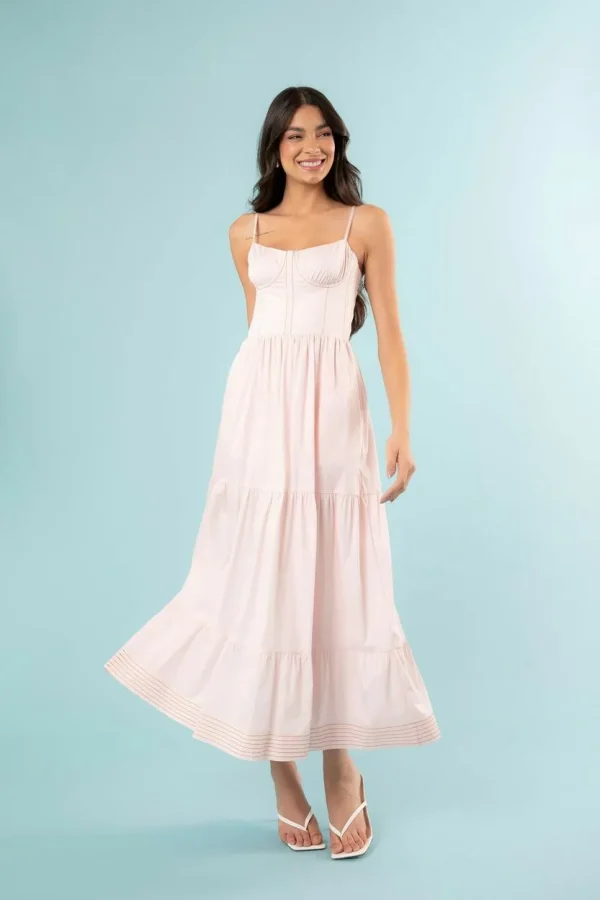 VESTIDO LUARA TRICOLINE