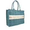 “bolsa tote aurora bauarte de tecido com zíper” “tote bag de tecido com frase frontal” “bolsa shopper grande com alça de ombro fixa”