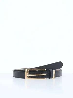 CINTO FEMININO SLIM DE COURO