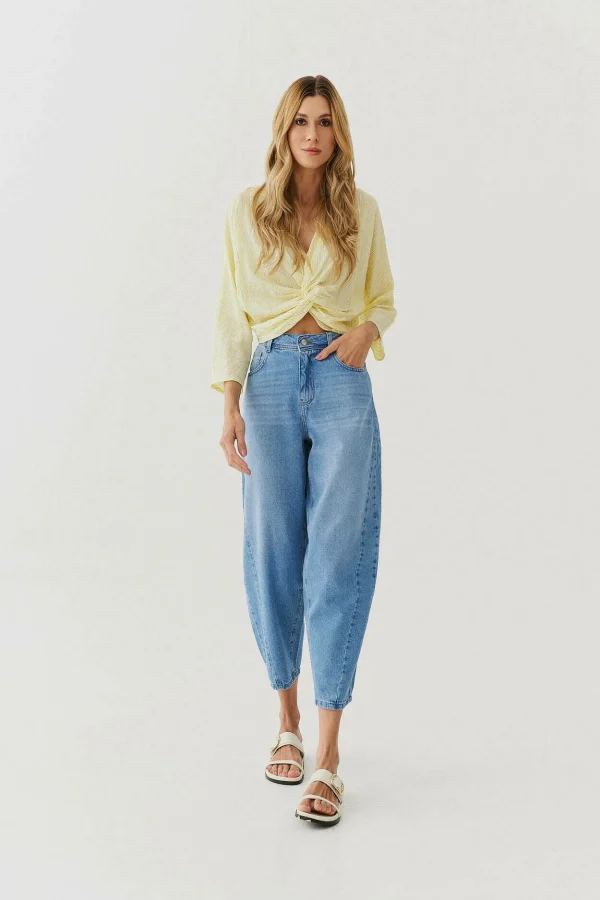 CALCA BARREL JEANS CINT ALTA - Imagem 3
