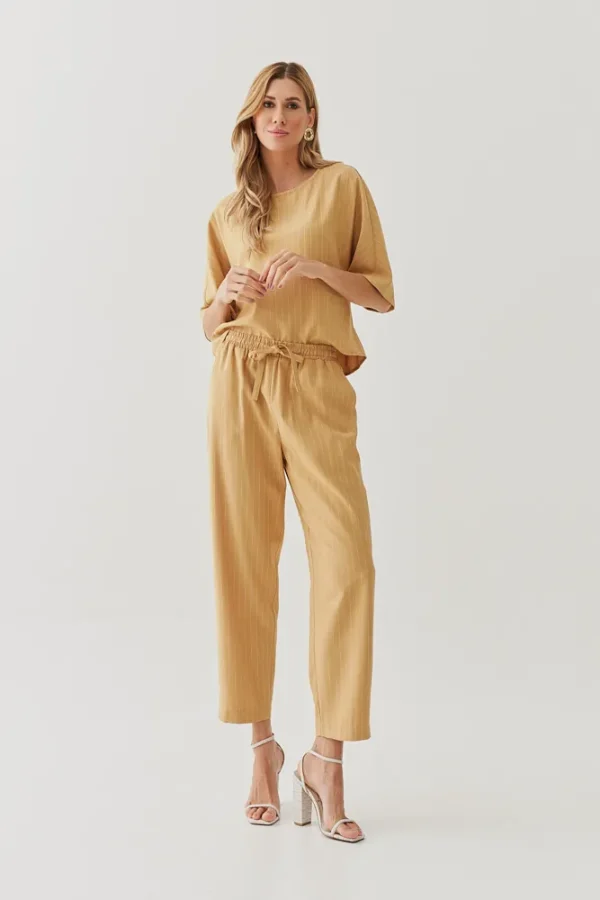 CONJUNTO ALF RISCA DE GIZ BLUSA MORCEGO CALCA ELASTICO - Imagem 3