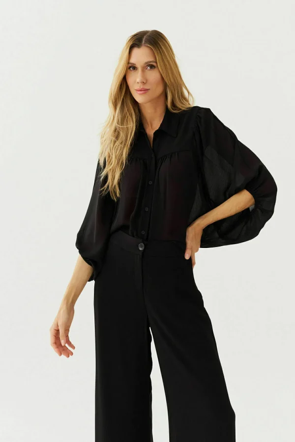 CONJUNTO CHIFFON CAMISA MORCEGO C/ CALCA PANTALONA - Imagem 5