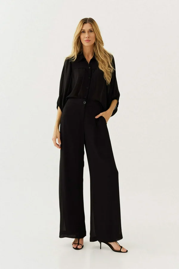 CONJUNTO CHIFFON CAMISA MORCEGO C/ CALCA PANTALONA - Imagem 6
