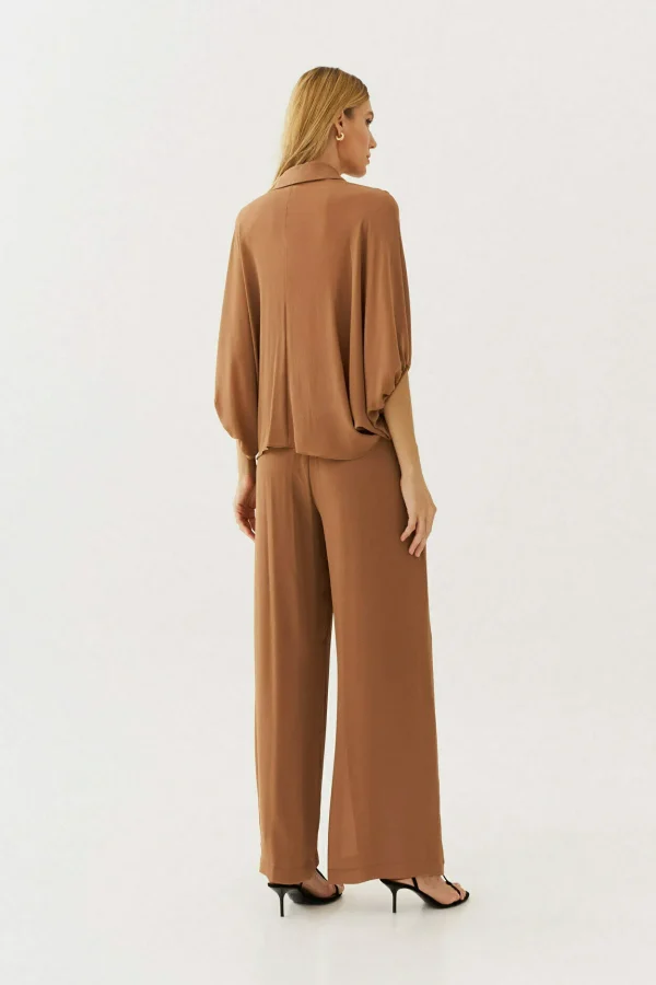 CONJUNTO CHIFFON CAMISA MORCEGO C/ CALCA PANTALONA - Imagem 4