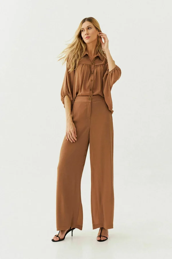 CONJUNTO CHIFFON CAMISA MORCEGO C/ CALCA PANTALONA - Imagem 2