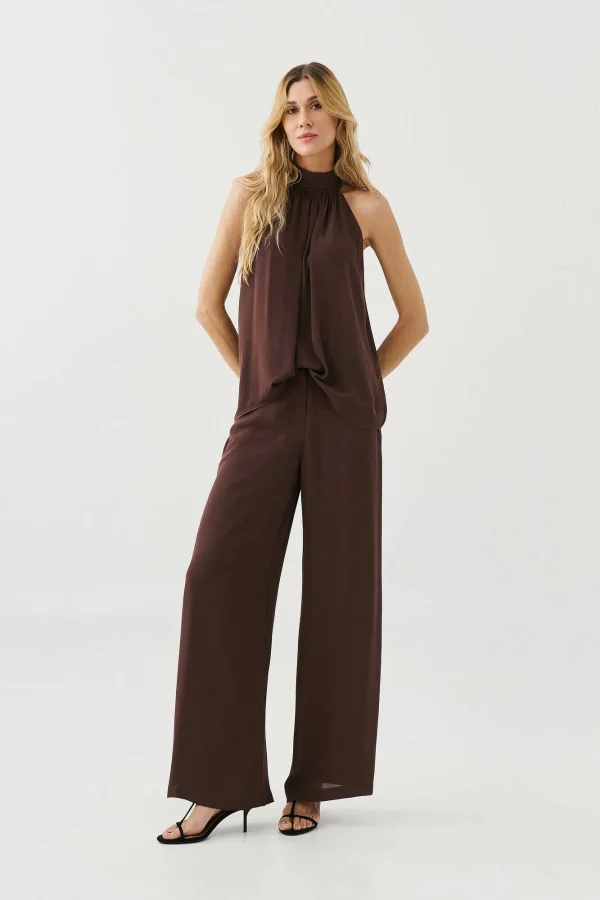 CONJUNTO CREPE BL GOLA FRANZIDO CL COS ELASTICO - Imagem 5