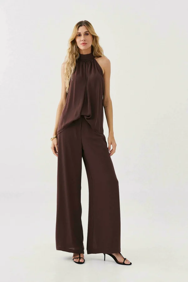 CONJUNTO CREPE BL GOLA FRANZIDO CL COS ELASTICO - Imagem 6