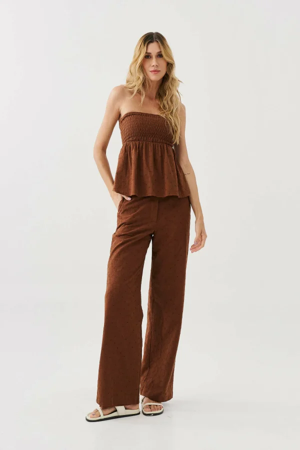 CONJUNTO LAISE BL C/LASTEX CL C/BOLSO - Imagem 5