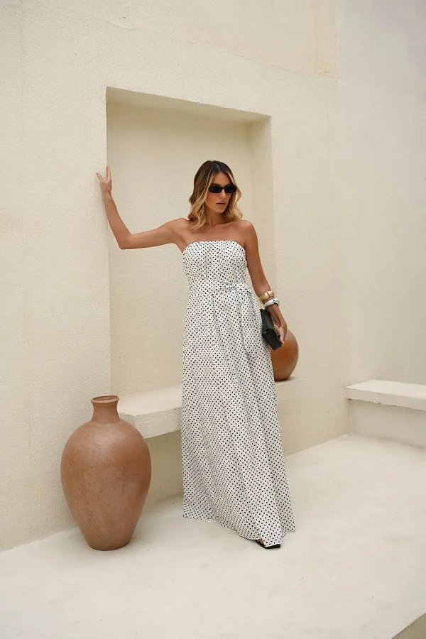 VESTIDO LG T/C C/BOLSO E FAIXA