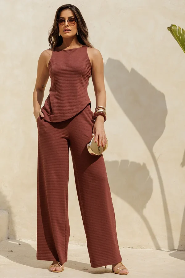 CALÇA BOLSO LATERAL