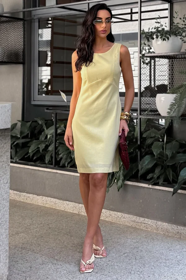 VESTIDO DET/RECORT