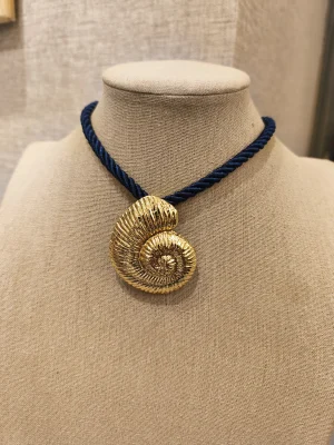 COLAR CORDAO PINGENTE MET