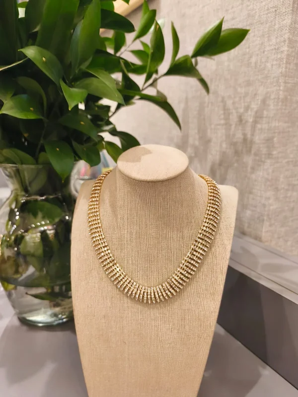 COLAR DOURADO STRASS - Imagem 2