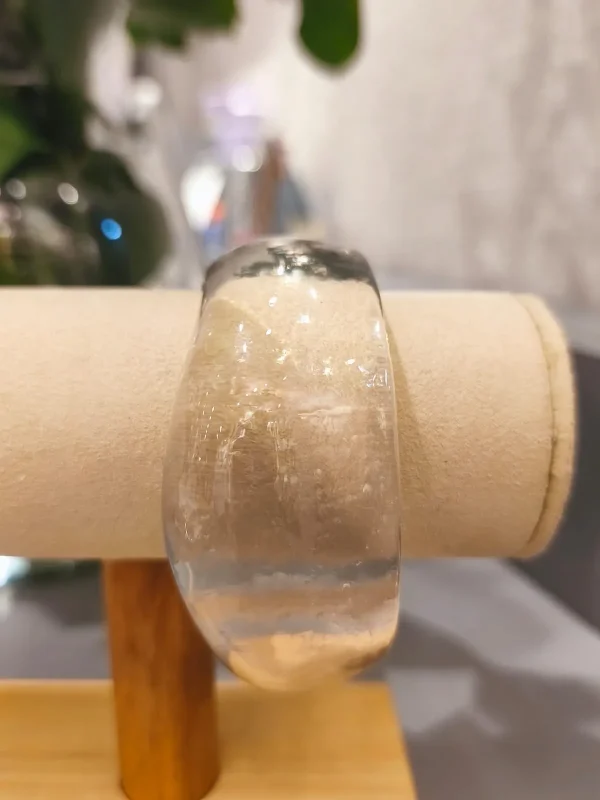 BRACELETE TRANSPARENTE RESINA - Imagem 4