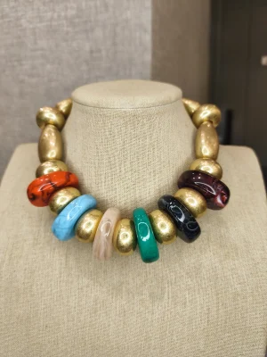 COLAR ABS DOURADO FOSCO