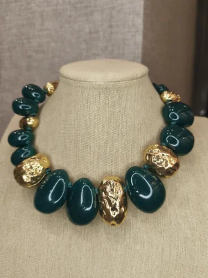 COLAR DOURADO ABS TEXT