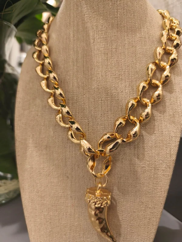 COLAR DOURADO PG MARFIM TEXT - Imagem 3
