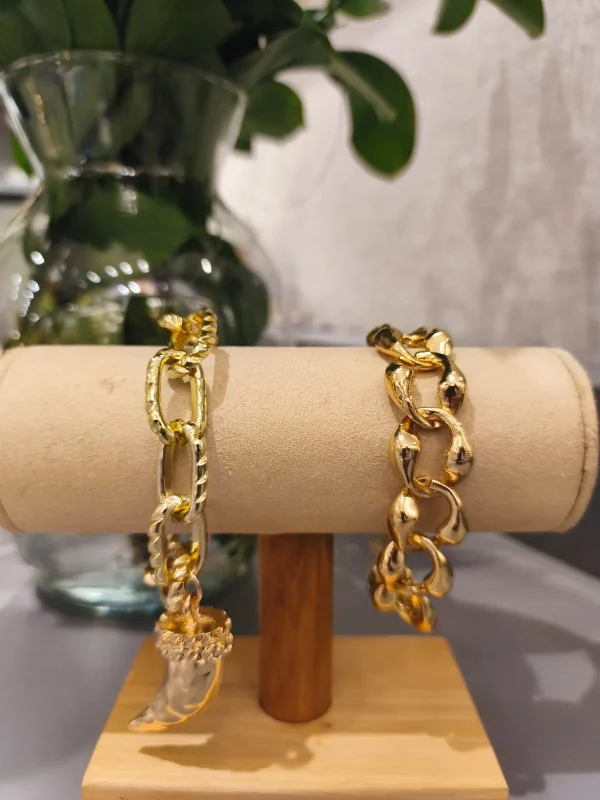 PULSEIRA DUPLA DOURADO PG - Imagem 3