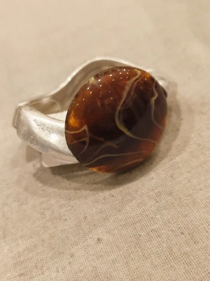 BRACELETE PRATA FOSCO