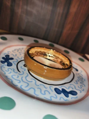 BRACELETE DOURADO ESMALTE